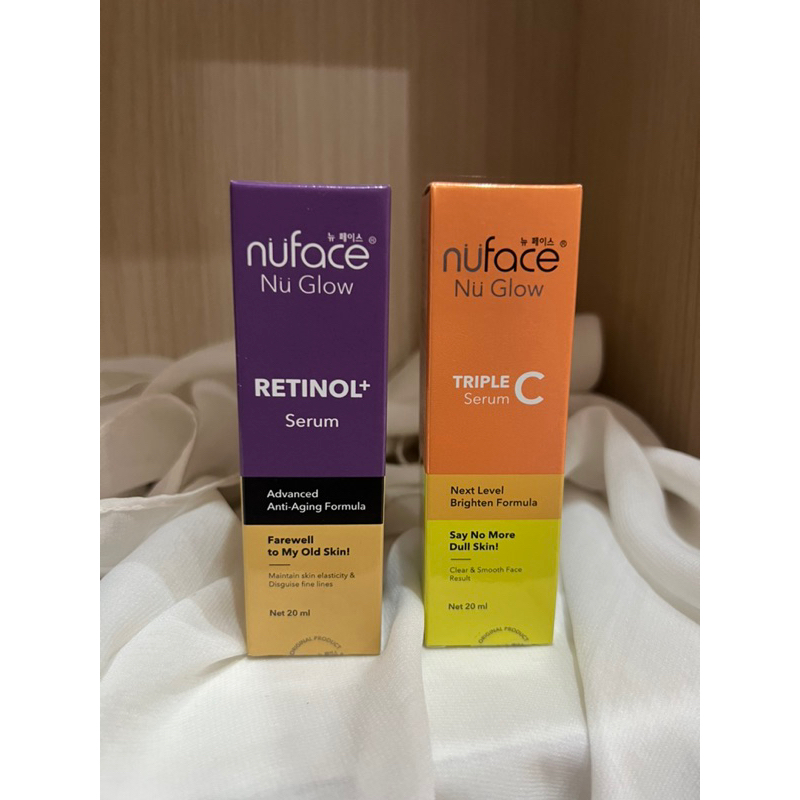 DUBEEDU Nuface Serum Retinol / Nuface Serum Triple C mencerahkan & melembapkan