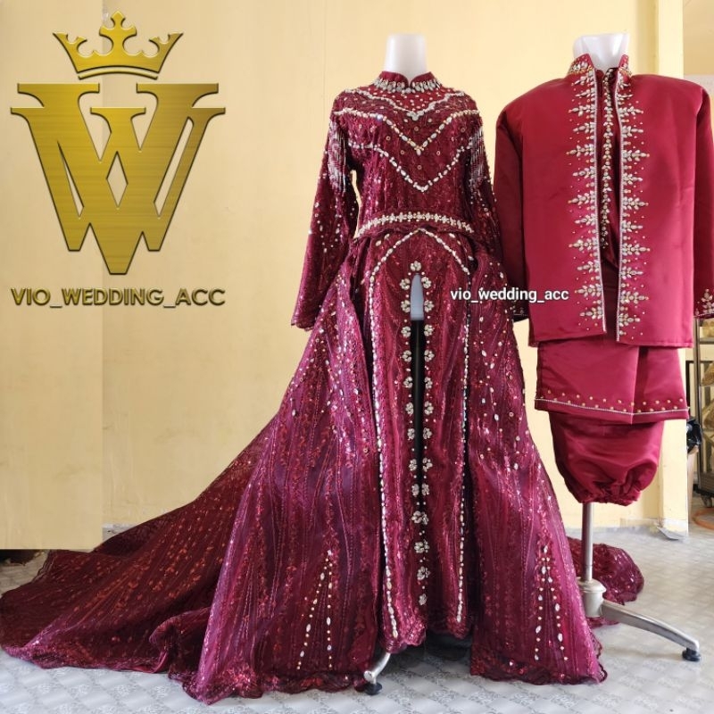 baju pengantin modern / Gaun pengantin