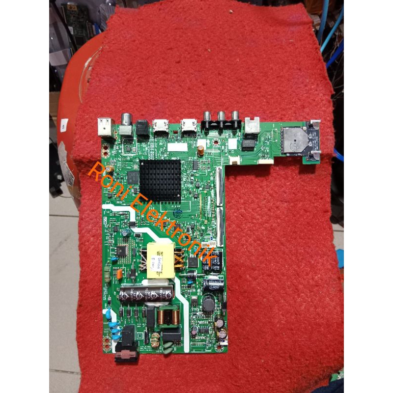 MAINBOARD COOCAA 43S7G MOTHERBOARD MESIN TV MOBO MICOM MODUL TV COOCAA 43S7G