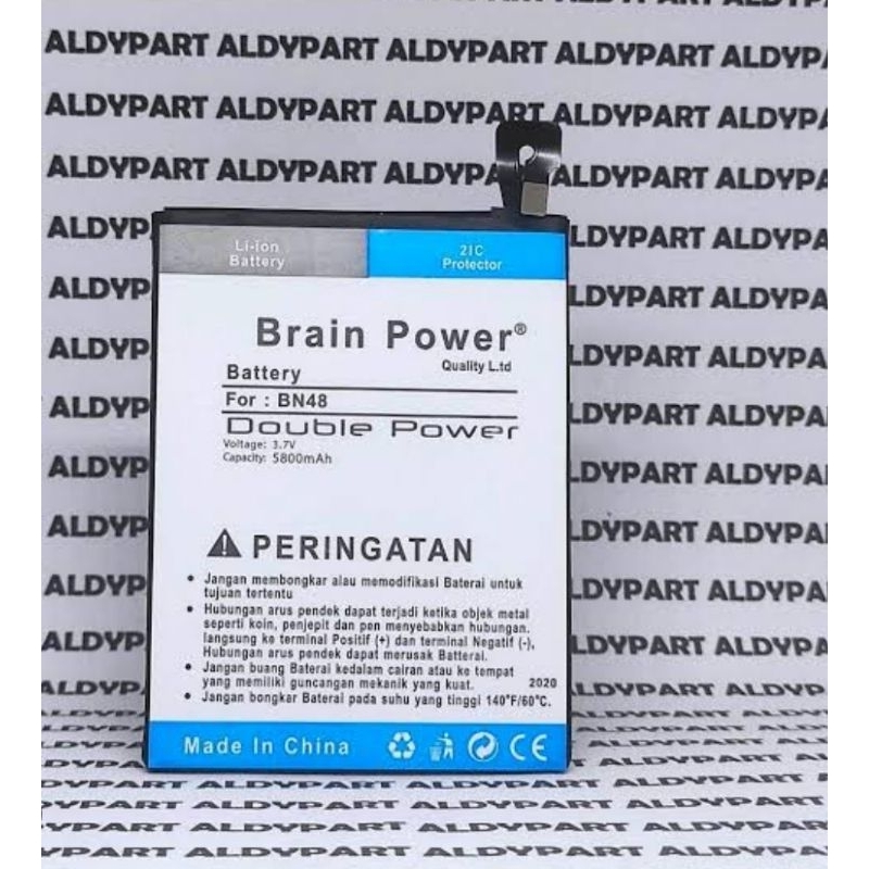 BATRE BATERAI BN48 REDMI NOTE 6 6PRO MI NOTE 2PRO DOBLEPOWER