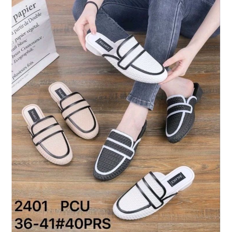 Sepatu Sandal Wanita Selop Jelly Karet