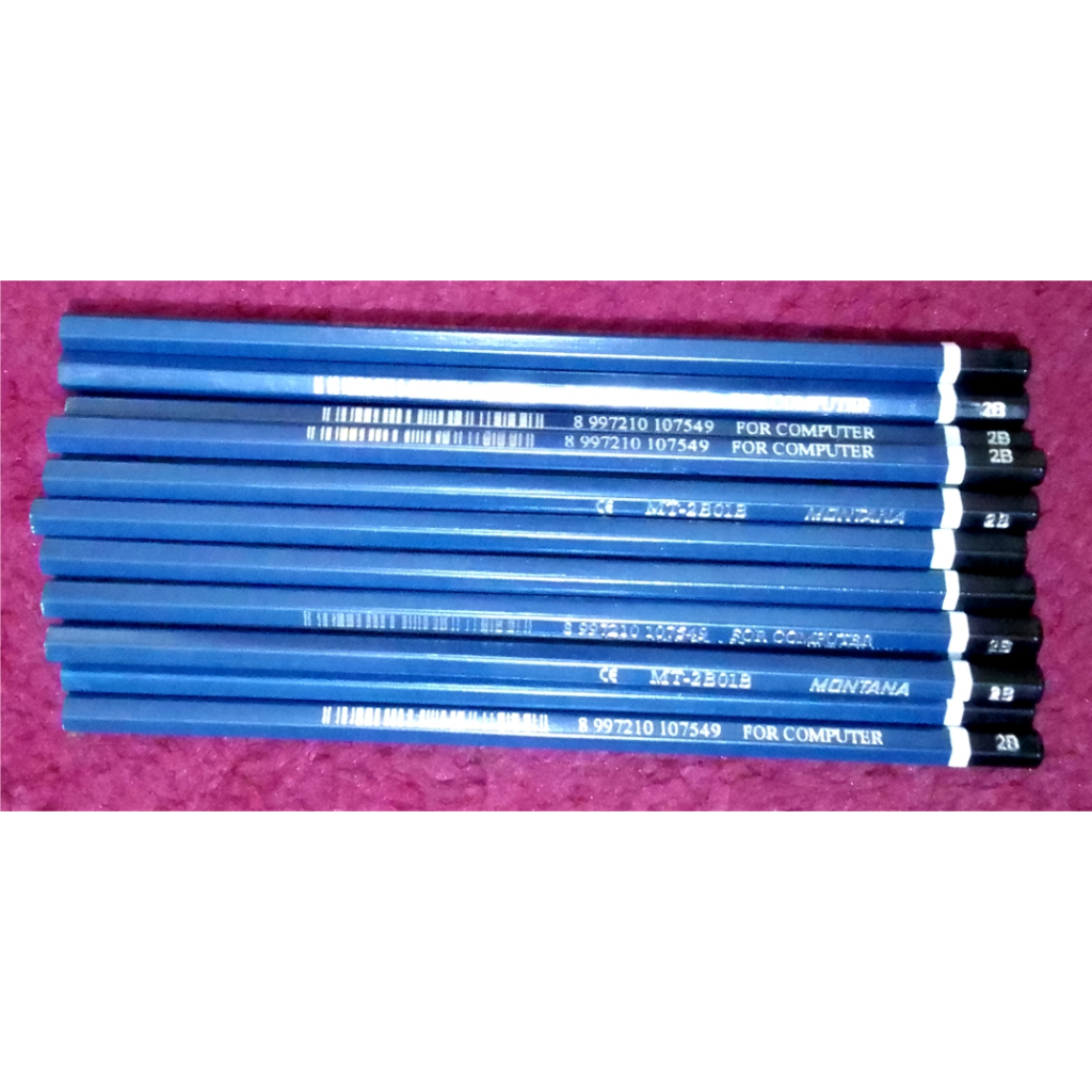 

(1 pack) Pensil 2B Montana, pensil 2B