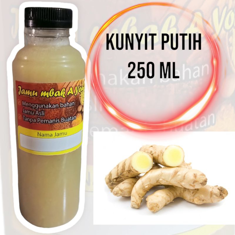 

Jamu Kunyit Putih Rasa Tawar 250 ML