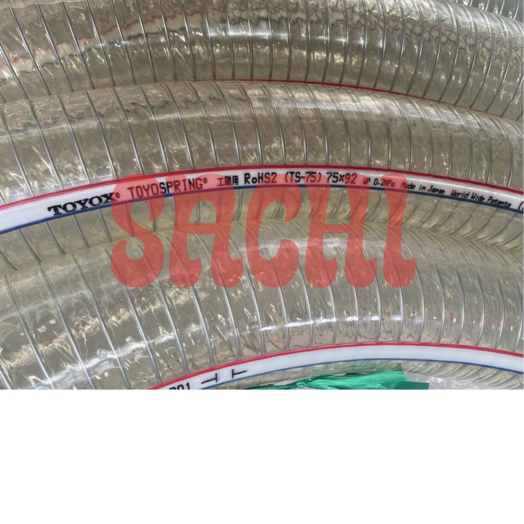 ROLL Toyospring 3" 20m / Toyox Kawat TS-75 / Selang Spring 75x92mm