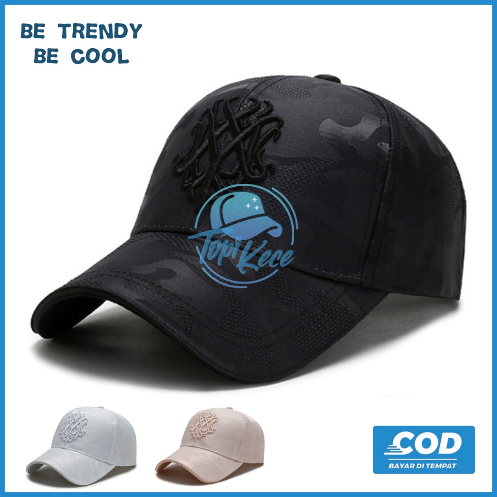 Topi Baseball Distro Pria Snapback Army Cap Men Sport Hat Fashion Korea Wanita