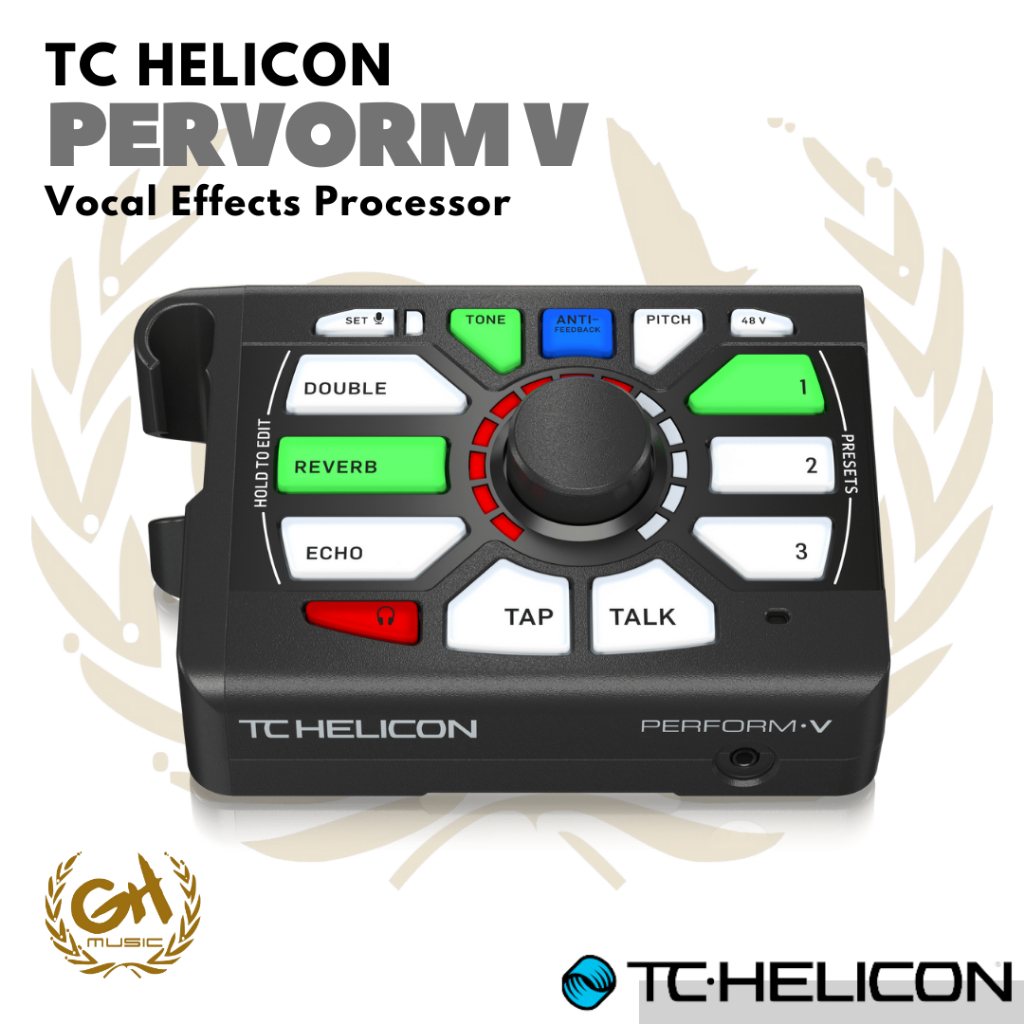TC HELICON PERFORM-V Vocal Effect Processor | Efek Vokal