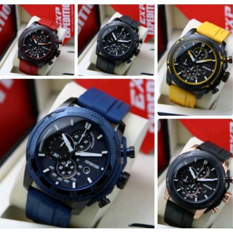 Original Jam tangan pria Expedition E6810/ e 6810