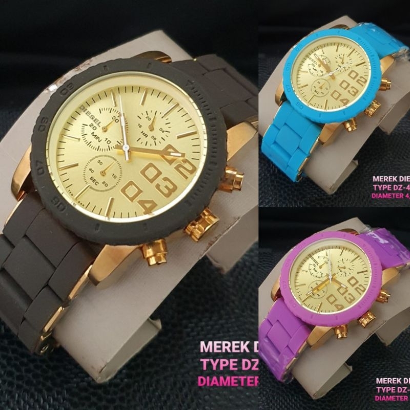 Jam Tangan Diesel rubber strap