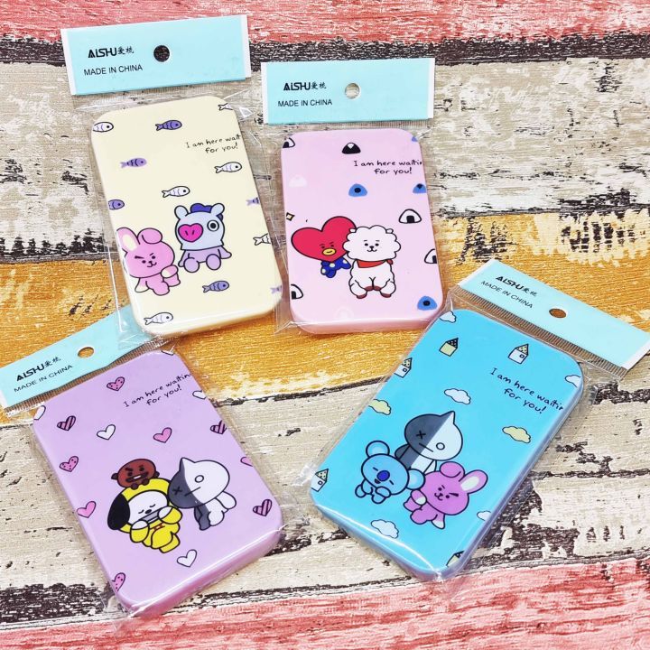 [Persegi] Kaca Cermin Rias LIPAT + Sisir