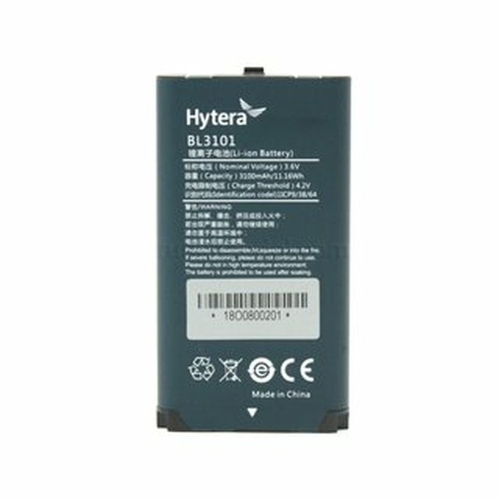 Baterai HT Hytera BL3101 PNC370 Ori Baru 3100mAh Battery HYT PNC 370