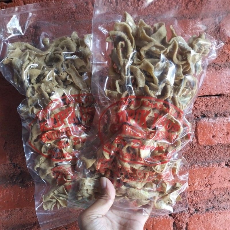

Kripik usus bu darsono renyah dn gurih tanpa tepung/diet keto
