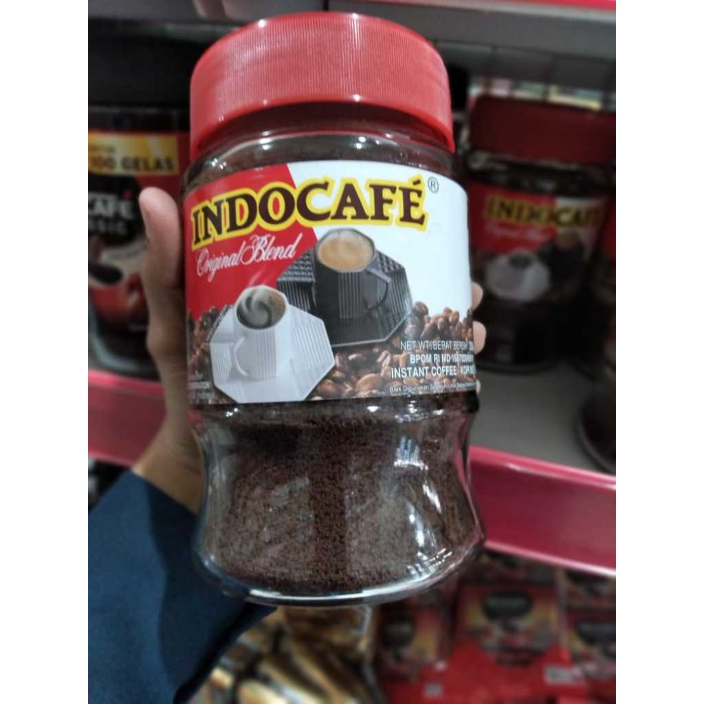 

INDOCAFE ORIGINAL BLEND 200Gr / KOPI ORIGINAL / KOPI INSTAN / COFFEE CAFE / HALAL