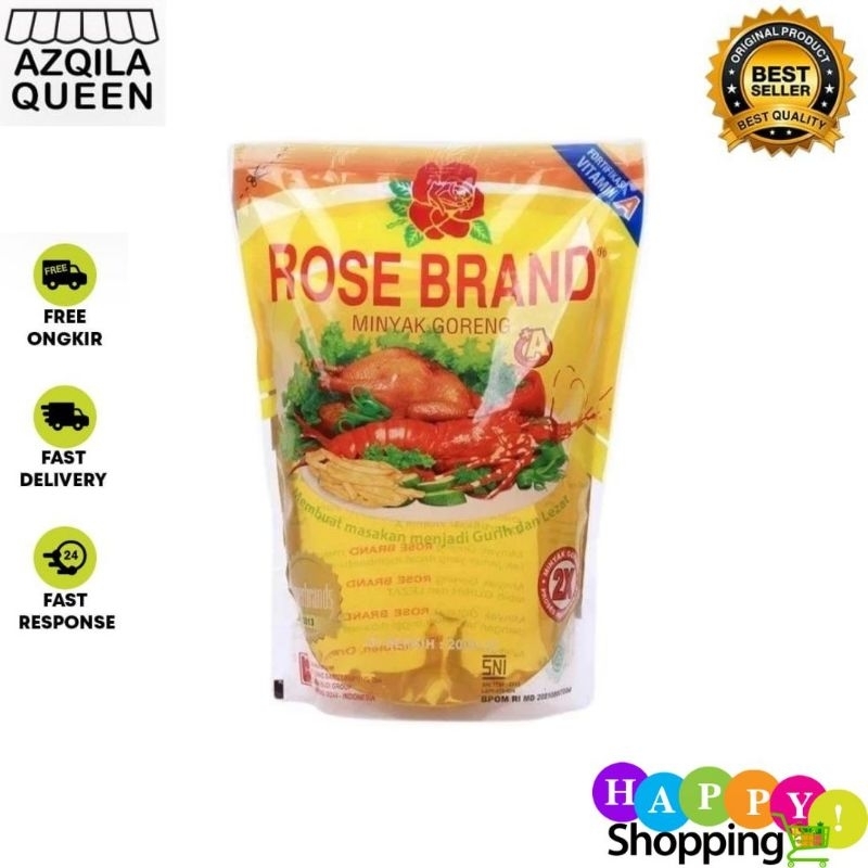 

minyak goreng Rosebrand 2 liter pouch