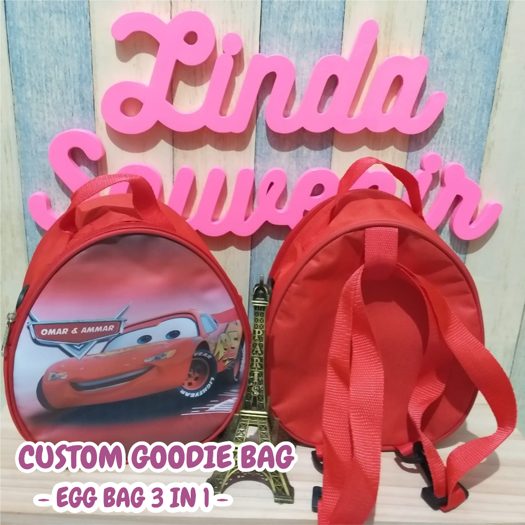 

EGG BAG 3 IN 1 CUSTOM / GOODIE BAG ULTAH CUSTOM