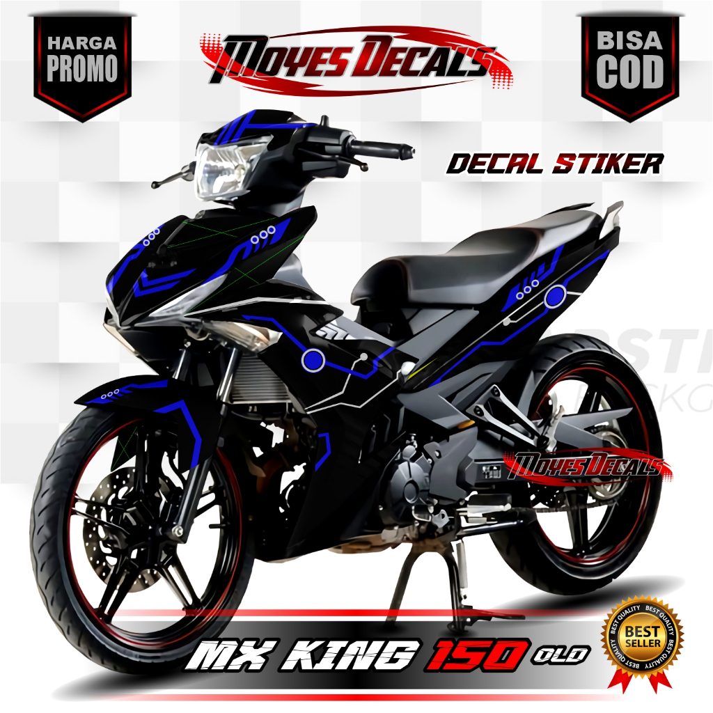 Decal Mx King 150 Full Body - Dekal Mx King 150 Full Body - Stiker Mx King 150 Full Body Variasi - S