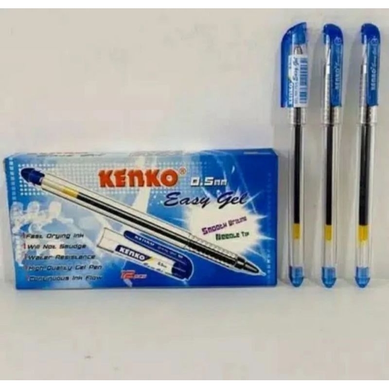 

Pulpen gel kenko easy gel (lusin)