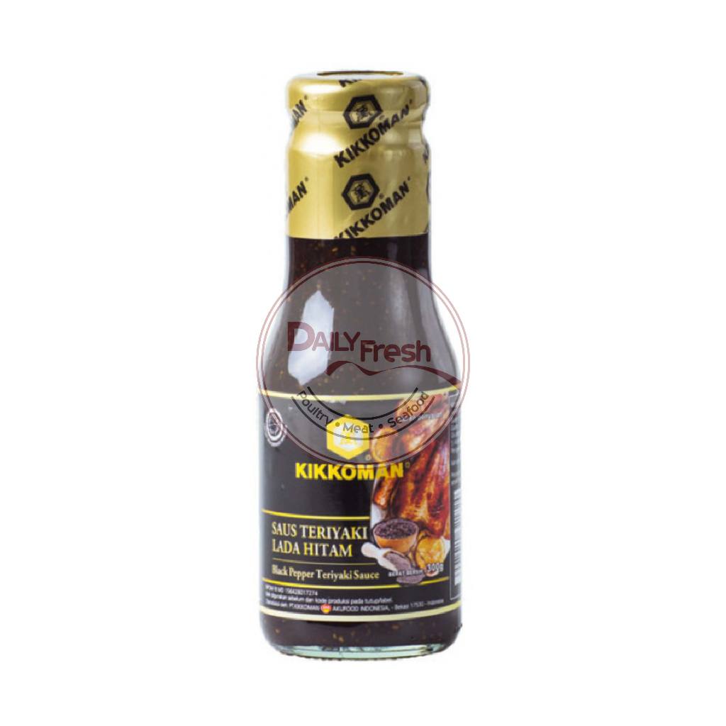 

KIKKOMAN BLACKPEPPER TERIYAKI | SAUS LADA HITAM 300GR