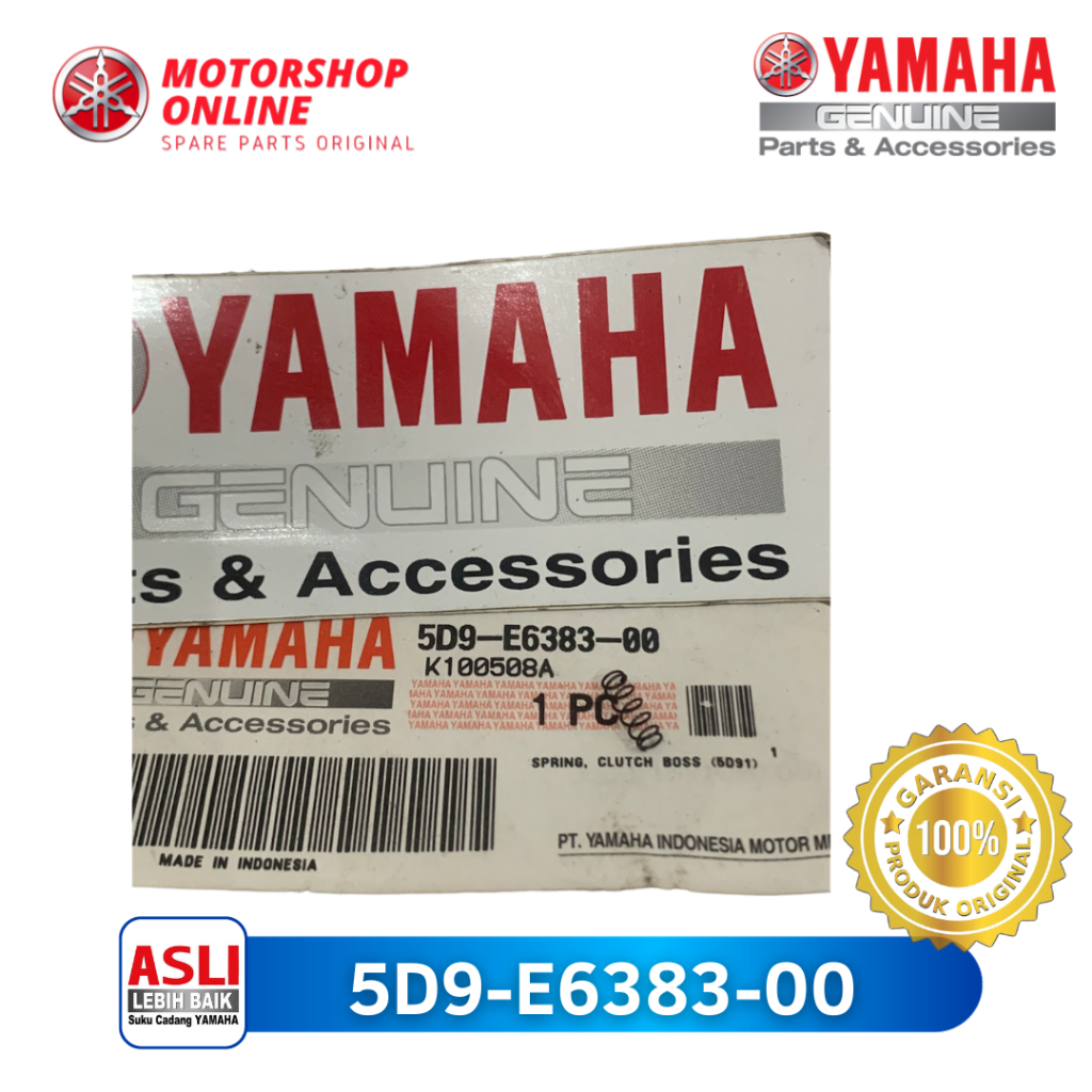 Per Cage Spring Kanvas Kopling Ganda Vega ZR RR Jupiter Z 5D9-E6383-00 Original Yamaha