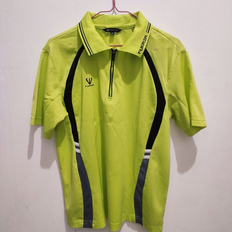 Jersey Kerah Zipper Fuerza