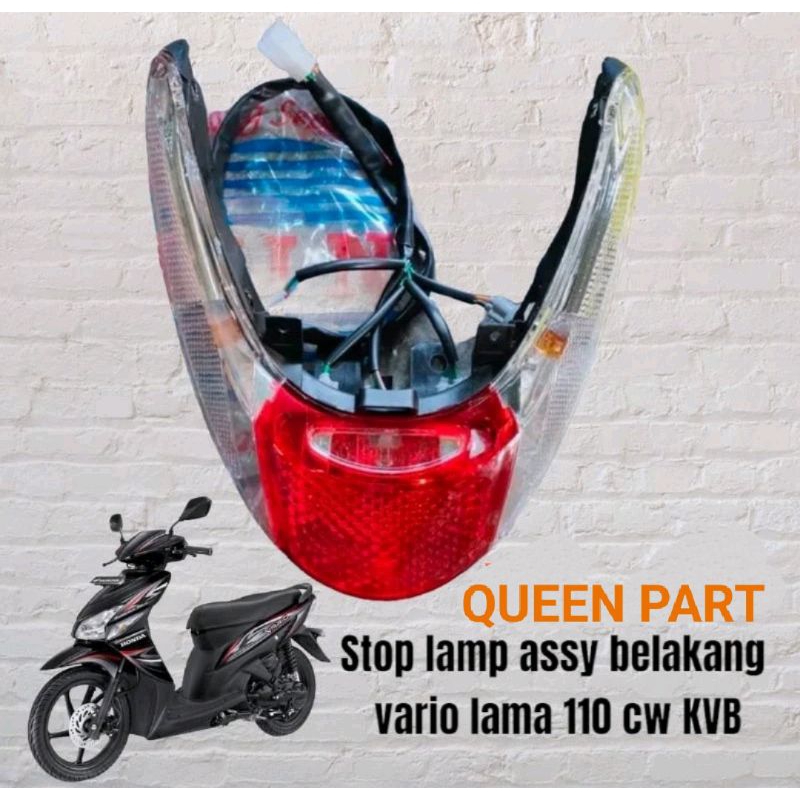 lampu stop lampu belakang Vario cw 110 karbu lama KVB
