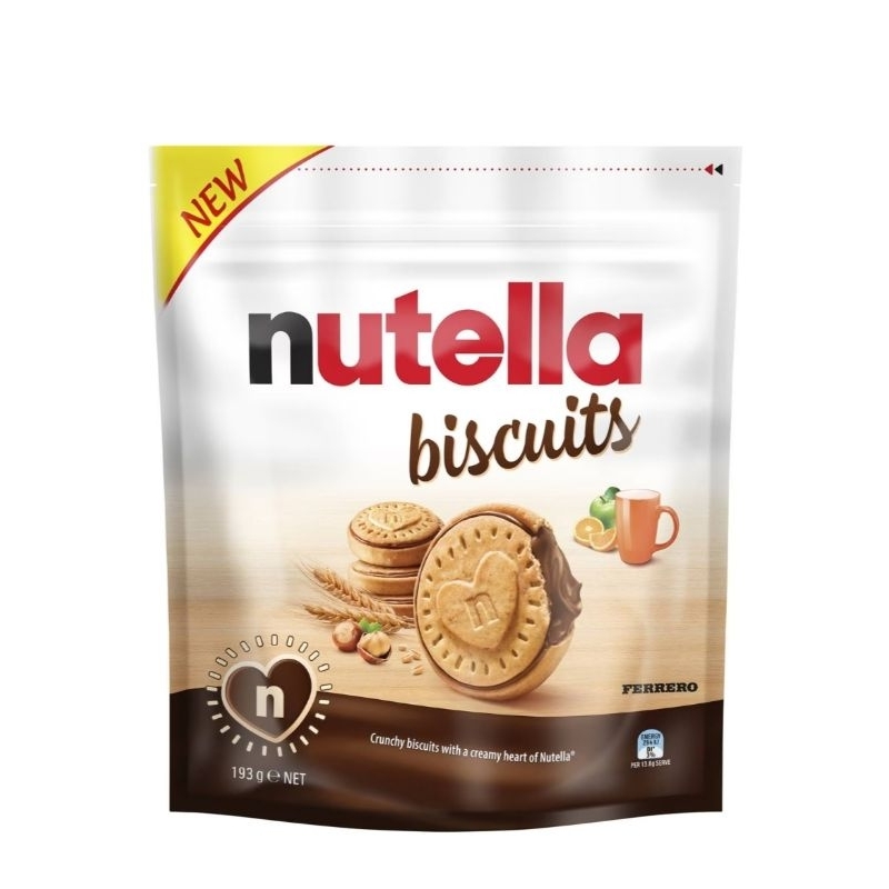 

NUTELLA BISCUITS SANDWICH POUCH 193gr