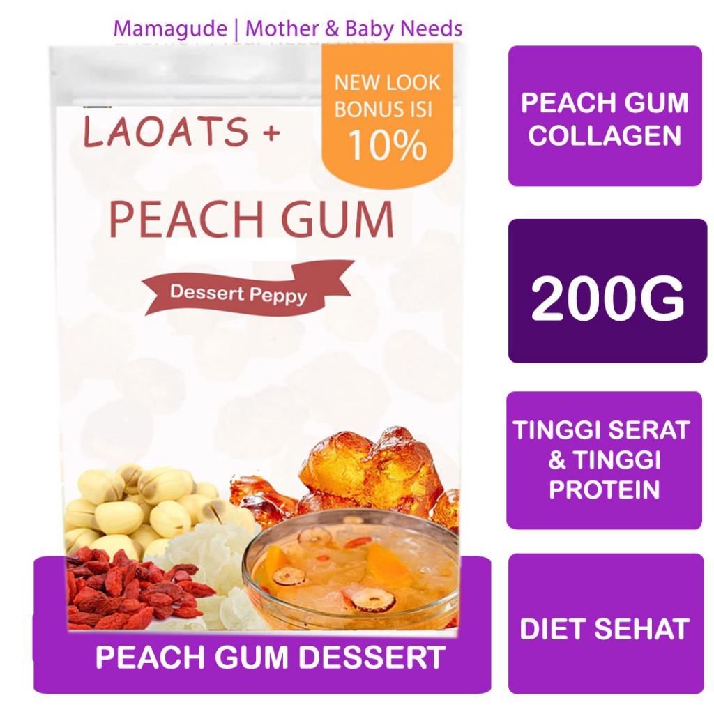 

Peach Gum Dessert Laoats (200g)