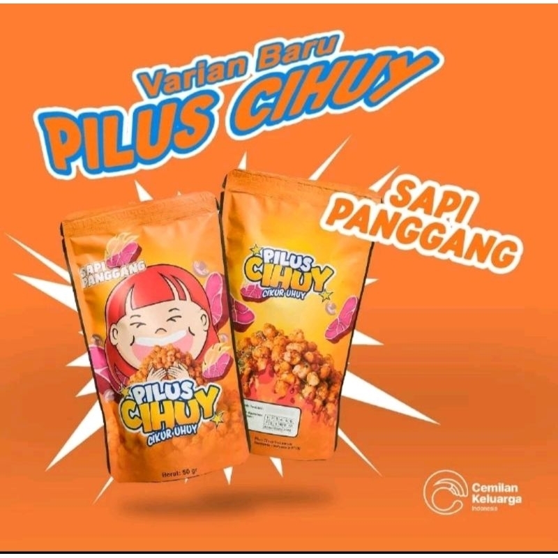 

PILUS CIHUY (CIKUR UHUY) CEMILAN KELUARGA 50gr