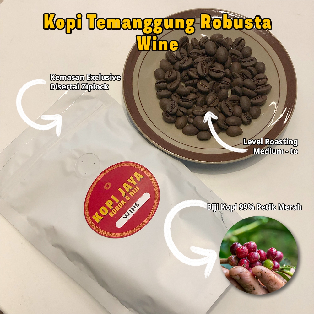 

Kopi Temanggung Robusta Wine (100gr)