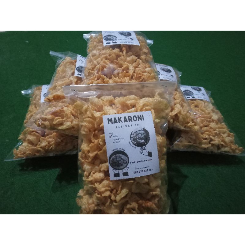 

MAKARONI ULIR ORIGINAL 80 gram GURIH RENYAH DAN ENAK