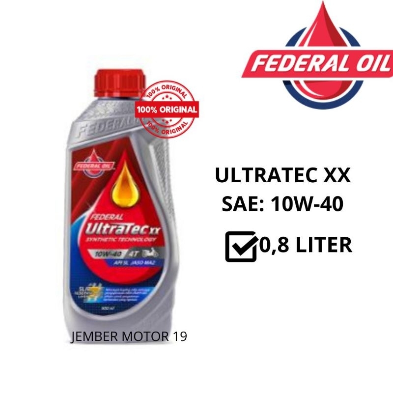 OLI MOTOR FEDERAL ULTRATEC XX 10W40 800 ML