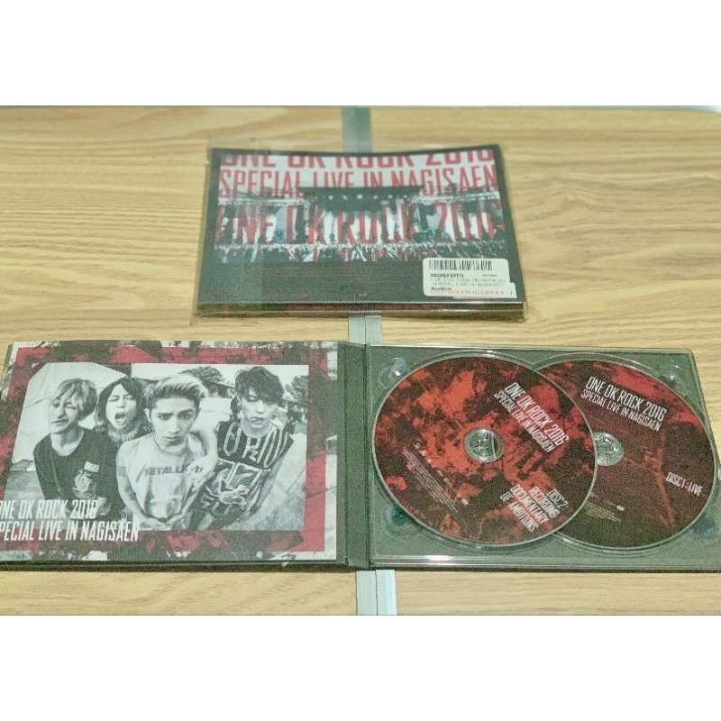 DVD ONE OK ROCK OFFICIAL SPECIAL LIVE IN NAGISAEN 2016 + RUBBERBAND EYE OF THE STORM 2019-2020