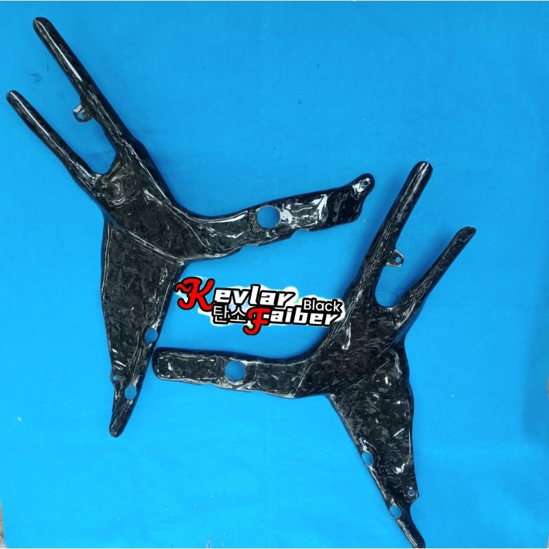 cover deltabox zx25r carbon kevlar/Cover rangka Kawasaki zx25r