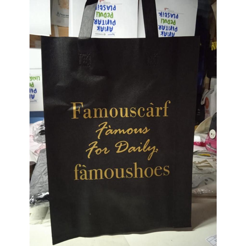 Tas Goody bag Tas Spunbond Cetak Custom Cetak Tas Spunbond
