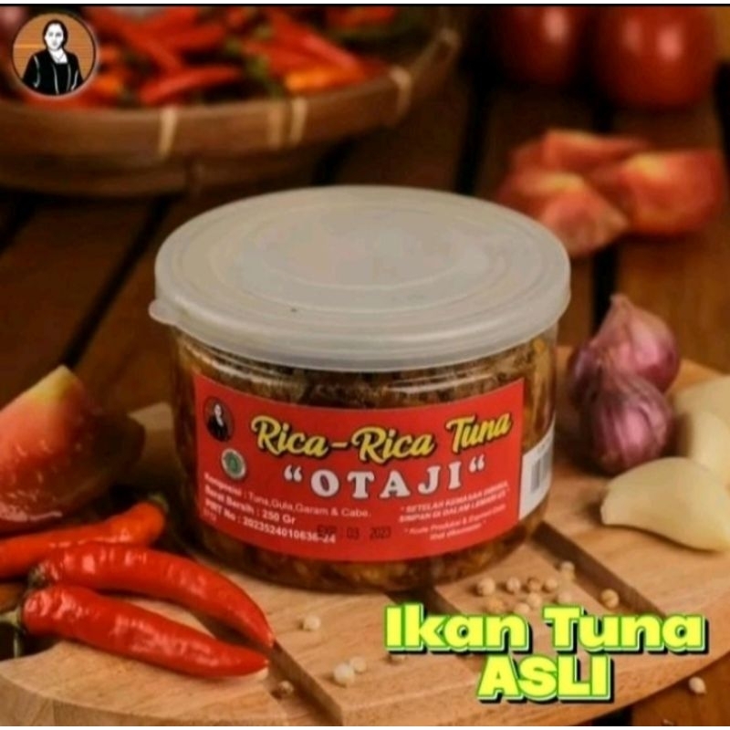 

Otaji FREE Mangkuk Sambal - Oseng Tuna Asap 250 gram lauk praktis siap saji rica-rica tuna pedas