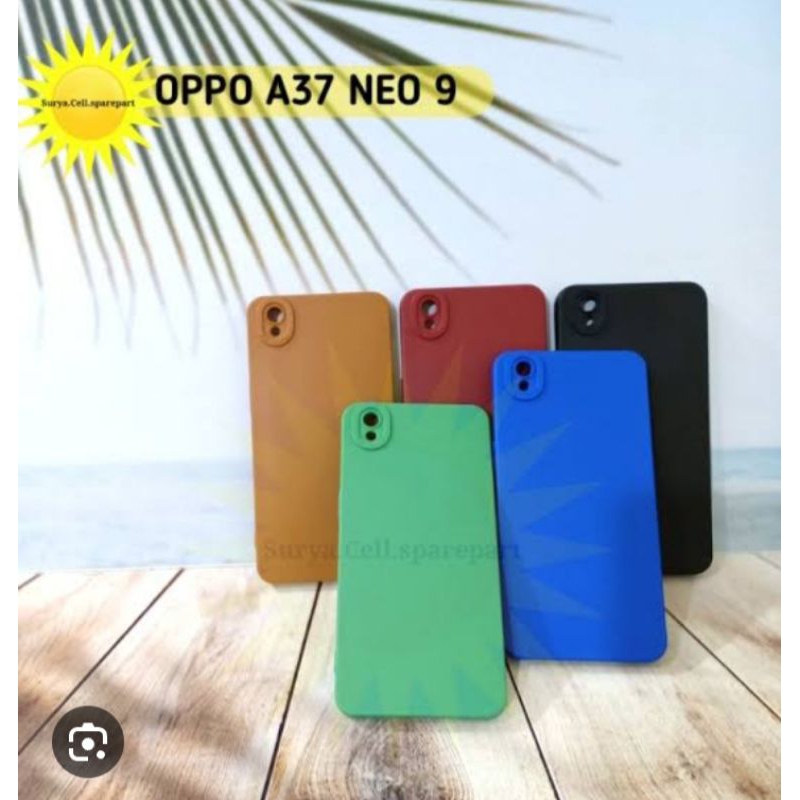 Soft case Macaron OPPO A37/Neo 9 Casing pelindung Camera