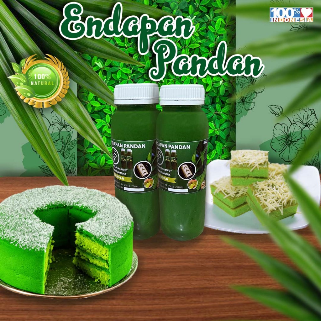 

Endapan Pandan 100% Murni (Merek SS)