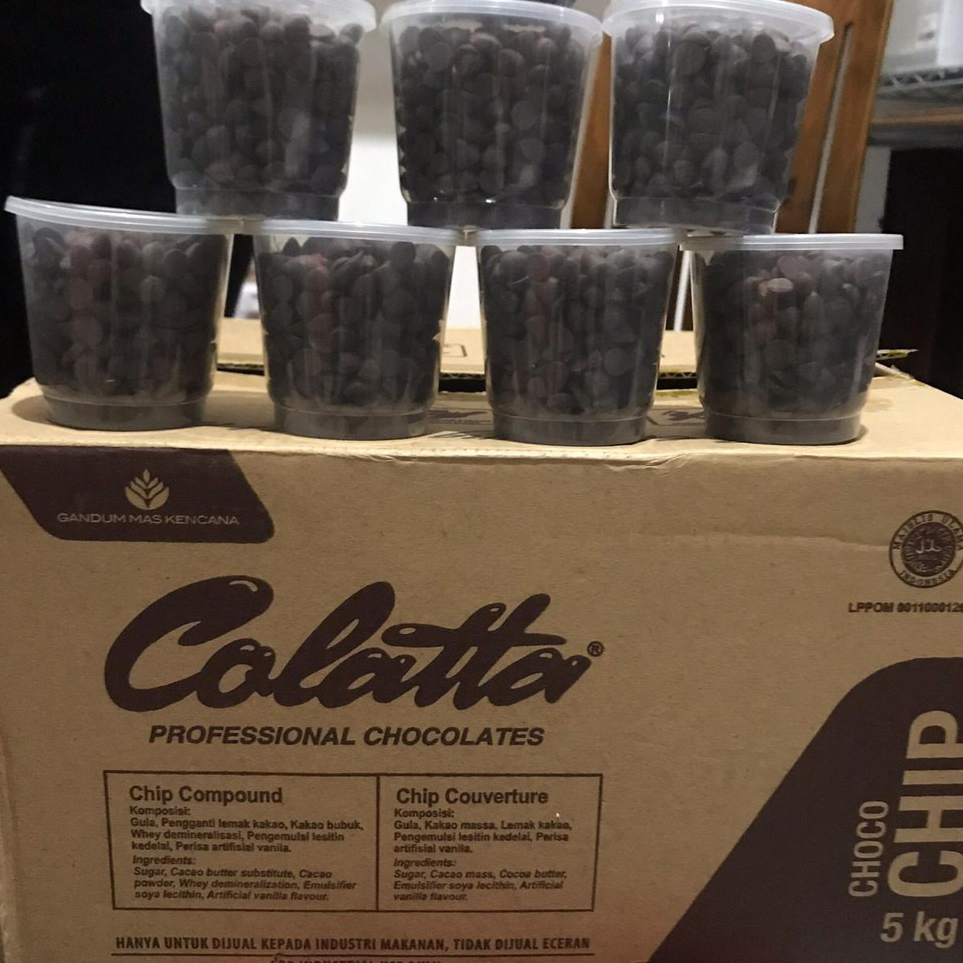 

Ready Stock Colatta - Chocolate Choco Chip 250gr