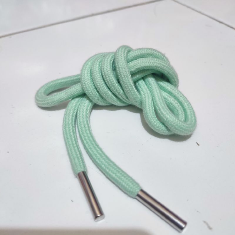tali hoodie premium 8mm / hijau mint