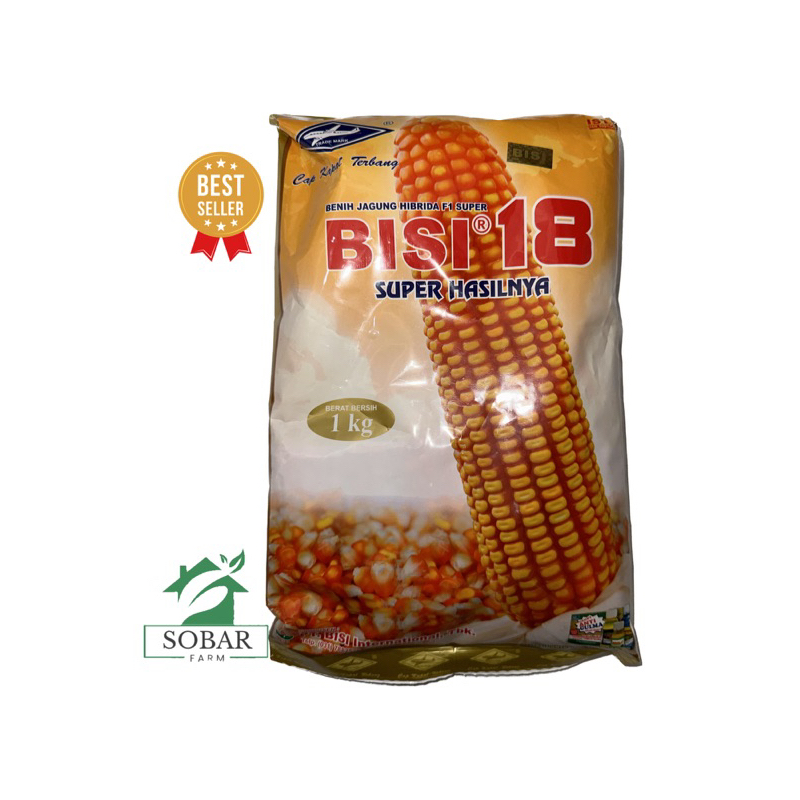 Benih Jagung BISI 18 Hibrida 1 kg exp lama Mei 2026
