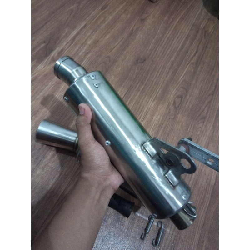 silincer knalpot best3 original kondisi apa adanya