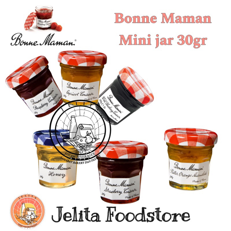 

Bonne Maman selai all variant 30gr