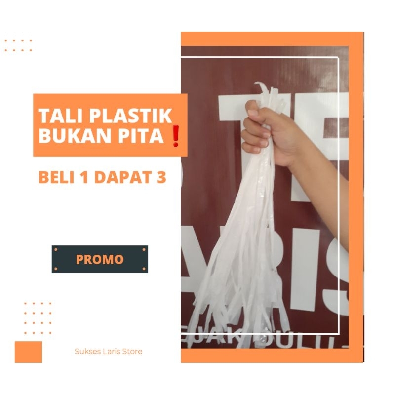 

TALI PLASTIK ECERAN WARNA PUTIH | TALI MINUMAN ES | TALI ES TALI PINGGIR | TALI PE | TALI PLASTIK PE