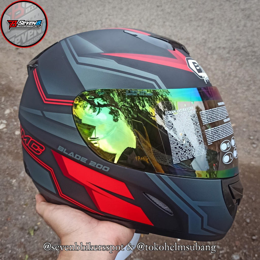 HELM BMC BLADE 200 FULL FACE ORIGINAL SNI