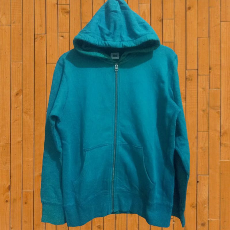 Hoodie Ziper Uniqlo Tosca