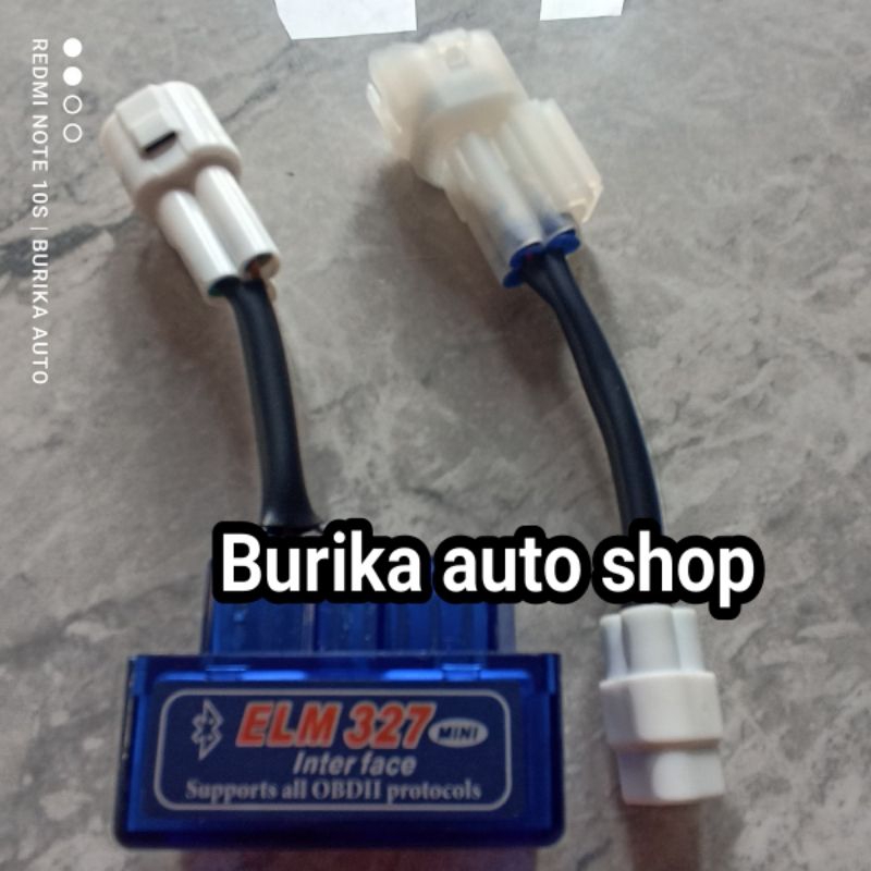 paket scanner Motor injeksi yamaha dan honda Elm obd2