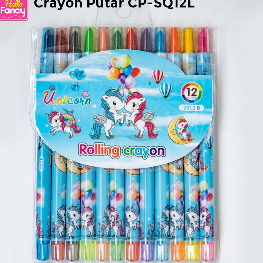 

➬✪✸ KRAYON / CRAYON PUTAR PANJANG / CRAYON KARAKTER ANAK CP-SQ12L