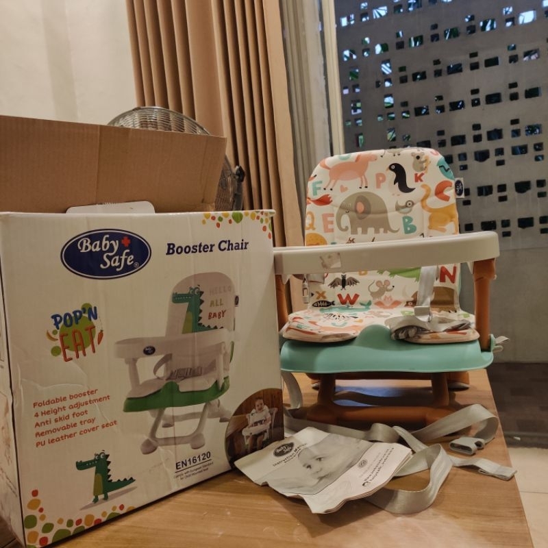 kursi makan bayi/ booster chair preloved