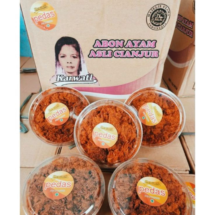 

➥☈✥ abon ayam karwati cianjur 160 gram