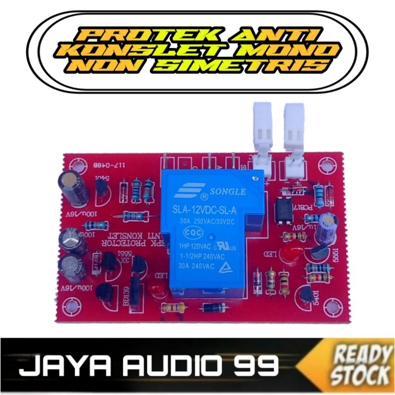 KIT SPEAKER PROTEKTOR MONO ANTI KONSLET