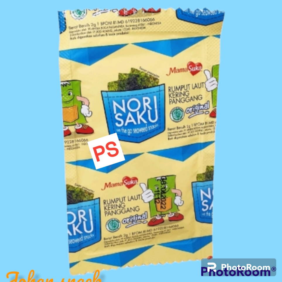 

Murah Nori Saku Seaweed Original | Isi 10 Bks @ 2 Gr